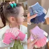 Guantes de Otoño e Invierno para Niños, Niñas, Niñas y Niños Cálidos, Guantes de Punto de Cinco Dedos con Felpa para Bebé para Invierno