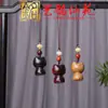 Pingente de Corrente de Celular Gato de Ébano Preto Elegante, Acessório de Pérola Lótus Branco Yiming Xianyuan, Pingente de Corrente para Bolsa, Enfeite Pendurado para Carro Gato