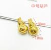 Accesorios de Aleación Diamantados Dólar Ruyi Sapo Dorado Ábaco Simulación Lingotes de Oro Pixiu Ábaco Mesa de Goteo de Gel Decoración