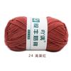 Fio Acrílico de 4 Fios, Algodão Leite de Quatro Fios, Manta para Boneca Bebê, Chapéu DIY, Cachecol, Crochê, Espessura Média, Tricotado à Mão