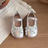 Zapatos de Cuero Rojos Estilo Ballet Francés para Niñas 2026 Primavera Mocasines Mary Jane Infantiles para Niñas de 1 a 6 Años 3