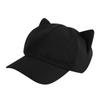 Gorra de Orejas de Gato Carmly Estilo Coreano Gorra Octagonal para Mujer Boina Dulce Vintage Británica Boina de Pato Boina de Periódico Estilo Japonés para Hombres
