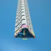 Lote 1cm Ultra-Pequeno Linha de Acabamento de Borda Curva Flexível PVC Raspador de Massa Cantoneira Ultra-Resistente de Fundo Redondo