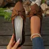 Zapatos de Punto para Mujer con Punta Fina, Slip-On, Modelo Nuevo 2026 para Comercio Exterior, Planos, Transpirables, con Moño Poco Profundo, Zapatos Profesionales