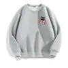 Recién llegado: Sudaderas con cuello redondo estampadas, modernas y versátiles, para adolescentes, perfectas para actividades al aire libre, con un diseño elegante y ligero.
