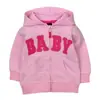 25 Chaqueta de Algodón con Bolsa de Canguro para Niños de Primavera y Otoño Sudadera de Otoño para Bebé con Cremallera Suéter Casual a la Moda