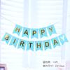 16*20cm Bandeira de Letras Feliz Aniversário Faixa Rosa Decoração de Festa Suprimentos Essenciais para Festa de Aniversário