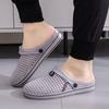 Pantuflas de Verano Cerradas para Hombre 2026, Sandalias para Exteriores al por Mayor, Zapatos de Playa Transpirables Antideslizantes de Suela Gruesa, Diseño Cerrado Adecuado para Uso en Exteriores