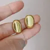 Pendientes de Plata S925 con Aguja, Simples, Versátiles, de Gama Alta, Cepillados, para Uso Diario, Estilo Minimalista, Nuevos