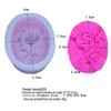 Ae025 Molde de Silicone Líquido para Sabonete Artesanal Molde Decorativo Molde para Sabonete de Processo a Frio com Óleo Essencial Molde para Sabonete de Leite Materno