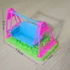 Casa de Brinquedo para Crianças Conjunto Brinquedo Interativo Pai-Filho Simulação Mini Brinquedo Casa de Bonecas Série Meninas Fofa