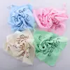 Toalla Cuadrada Pequeña Estampada de Dibujos Animados para Niños, Microfibra, Engrosada, Suave, Absorbente de Agua, No Pierde Pelusa ni se Decolora Fácilmente, Pañuelo Pequeño