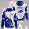 2021 transfronterizo Amazon nuevo chaleco con capucha para hombre con impresión digital 3D NFL para primavera y otoño ropa casual para hombre
