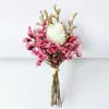 Mini Buquê de Flores Secas DIY Mix-and-Match Buquê de Ponta de Dedo Kit de Material de Flores Secas Decoração de Cartão de Cumprimentos Amazon