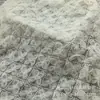 Tecido de Renda Perfurada em Estoque, Tecido para Saia em Malha Vazada Não Elástica