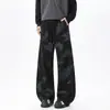 Outono 2026 Novo Calça Esportiva Casual Masculina de Caimento Solto com Estampa de Estrela Estilo Americano Calça Longa de Alta Qualidade para Adolescentes