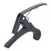Capotraste de Guitarra de Metal Preto Resistente Liberação Rápida Capotraste Profissional para Guitarra Acústica Elétrica Ukulele Baixo Bandolim