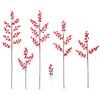 Venta al por mayor del fabricante Frutos Rojos Simulados Frutos de Invierno Fruta de la Fortuna Decoración del Hogar para Año Nuevo Adornos para Arreglos Florales Bayas Artificiales