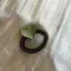 Elástico de Cabelo Xadrez Grande em Formato de Coração, Estilo Retro Coreano, Elástico de Cabelo de Alta Qualidade para Rabo de Cavalo, Acessório de Cabelo para Mulheres