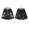 Marca de moda europeia e americana Hellstar Hell Star de verão para lazer esportivo shorts de água masculinos e femininos