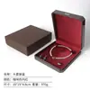 Caja de Joyería Octagonal Lacada de Alta Calidad, Caja de Regalo para Joyería Anillo, Caja de Empaque para Joyería Collar con Tapa abatible, Sensación de Alta Gama