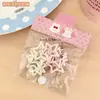 Presilhas de cabelo azuis fofas para crianças, presilhas versáteis para franja, grampos de cabelo para meninas, presilhas decorativas laterais, presilhas para rabo de cavalo