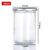 Botella Multifuncional para Empaque de Nido de Pájaro, Frasco Sellado de Vidrio Transparente con Tapa, Frasco para Mermelada, Frasco para Gelatina de Pescado Fresco, Frasco Vacío de Vidrio