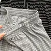 Pantalones de Pierna Ancha a Rayas Otoño 2024 para Mujer Pantalones Casuales Rectos Pantalones Sueltos para Caminar Pantalones Largos Perezosos y Relajados