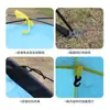 Tienda de Playa Ventilada de Doble Poste Personalizada, Tienda Ligera de Protección Solar para Camping de Viaje en Coche, Tienda de Apertura Rápida para Pesca al Aire Libre en la Costa