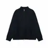 Cárdigan de punto con cremallera, cuello alto, estilo simple, color liso, suéter chaqueta elegante para otoño e invierno 2025, para hombres y mujeres