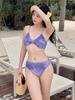 Conjunto de Maiô Feminino de Quatro Peças Estilo 2026, Estilo Fada, Esconde a Barriga, Emagrecimento, Saída de Praia Sexy, Adequado para Fontes Termais e Férias