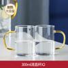 Jarra de Vidro Espesso para Água Fria, Jarra Criativa Doméstica para Suco com Tampa e Filtro, Estilo Nórdico, Conjunto de Bule e Xícaras Resistentes a Altas Temperaturas
