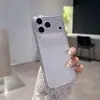 Corning Transforma Instantáneamente 17 Ventanas Grandes Funda Suave para Teléfono iPhone 17 Material de Impresión UV Transparente Original Mate Cubierta Protectora