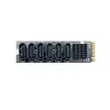 Expansión de 6 Interfaces SATA3.0 a M.2 NVMe y SATA-Eky Tarjeta NVMe ASM1166 Expansión Externa