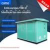 Subestação tipo caixa estilo europeu YBW-12 pré-instalado caixa transformador 400kva conjunto conjunto de lâmpada de rua transformador sala de distribuição