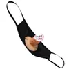 Plug Bucal Jiuai Máscara de Pênis de Silicone Treino Divertido SM Brinquedos para Passeios Masculinos e Femininos Brinquedos Sexuais para Adultos