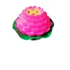 Lámparas de Mantequilla Natural Lámparas para Adorar a Buda Lámparas Domésticas de Larga Duración Lámparas para el Frente de Buda Velas de Loto Wufu Velas Sin Humo de 24 Horas