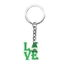 Centenas de St. Pingentes de Chaveiro Dia de São Patrício, Decorações de Chaveiro Chapéu Verde DIY de Borracha Macia em PVC, Itens de Presente