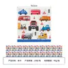 Coche Tema Vehículo de Ingeniería Decoración Fiesta Coche Vaso de Papel Desechable Plato Accesorios Decoración Cumpleaños Niños