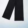 2025 Traje Holgado Spice Girls Estilo Hong Kong Pantalones Casuales para Mujer de Cintura Alta y Pierna Ancha Pantalones Rectos de Tubo Largo