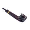 Ébano 9mm Tubo de Três Usos Clássico Mini Portátil Tubo Reto para Fumar Seco Tubo Pequeno de Madeira Maciça para Palma Masculina