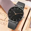 Set de Relojes para Hombre Transfronterizo Venta al por Mayor Reloj con Correa de Malla Hombres Reloj de Aleación Ultradelgado con Perlas Set de Relojes para Hombre Reloj de Cuarzo