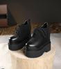 Estilo Novo de Primavera 16cm Salto Ultra Alto Plataforma à Prova d'Água Sapatos de Salto Alto Retro para Mulheres
