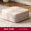 Banqueta Pequena para Uso Doméstico, Banqueta para Sofá de Sala de Estar, Banqueta para Mesa de Centro, Apoio para os Pés, Puff para Assento de Quarto, Banqueta Baixa com Almofada Macia, Banqueta Pequena para Janela Saliente