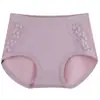 Ropa interior para niñas sin costuras 2024 nuevo verano fino para damas cintura talla grande doble algodón entrepierna bragas al por mayor
