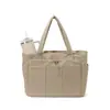 Bolso Tote Acolchado Nuevo en Stock, Bolso para Laptop de Mujer de Gran Capacidad, Bolso de Mano para Dama, Bolso de Hombro Ligero