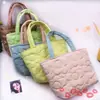 Ins Bolsa de Almuerzo Portátil Acolchada Estilo Coreano Bolsa para Guardar Snacks Bolso de Hombro para Mujer Bolsa para Colgar en Carrito Bolsa para Mamá
