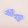 Colgante en Forma de Corazón Color Crema con Agujero para Colgar, Llavero en Forma de Corazón de Acrílico Accesorio para Manualidades Accesorio para Teléfono