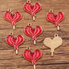 21 Pingente Multicolorido de Dia dos Namorados Gota de Óleo Amor Rosa AMOR Balão de Ar Quente Faça Você Mesmo Joias de Liga Pequenos Acessórios