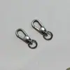 Hebilla de Perro de Aleación de Zinc Gancho de Hardware para Equipaje Hebilla de Llavero Hebilla de Liberación Rápida Hebilla de Correa de Hombro para Bolso Accesorios de Hebilla Cuadrada de Punto para Bolso de Mano